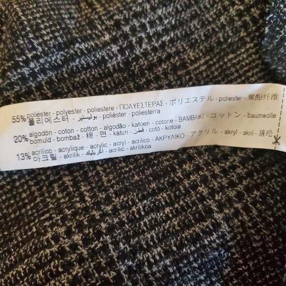 Zara Grey Twill A-line Mini Skirt - Picture 7 of 8